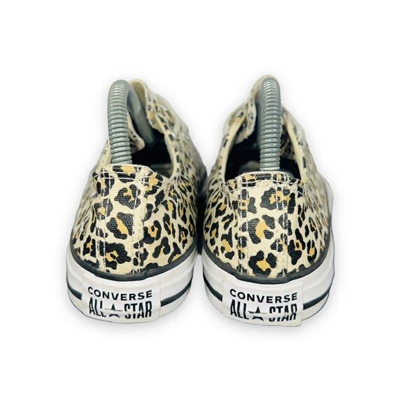 Converse Chuck Taylor All Star Low OX Cheetah Print 366297F Youth 3 - Picture 5 of 11